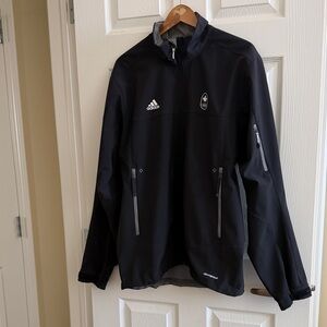 adidas Men’s Canada Olympic Jacket with Zip Pockets